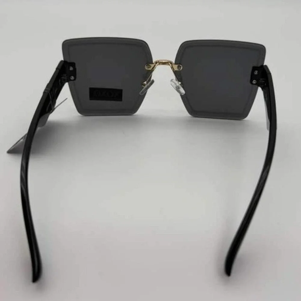 XOXO Square Oversized Black‎ Sunglasses NWT